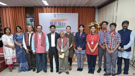 Indian Embassy Celebrates Hindi Diwas with Prominent Nepali Scholars and Students