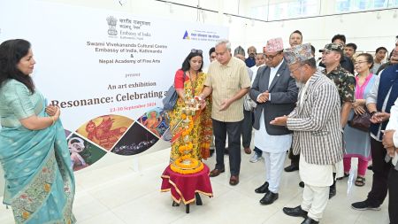 Indian Embassy Hosts Cultural Art Exhibition in Kathmandu