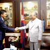 Prachanda Meets Chinese Communist Party Secretary to Strengthen Bilateral Ties