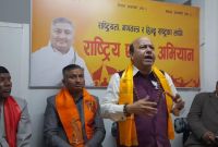 Indian Leader Vijay Jolly Creates a Stir in Kathmandu, Here’s What Happened and the Message He Delivered!