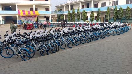 Chinese Embassy Accused of Distributing Old Bicycles in Madhesh