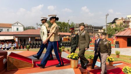 Marines & Nepal Army Remember Fallen: Emotional Ceremony