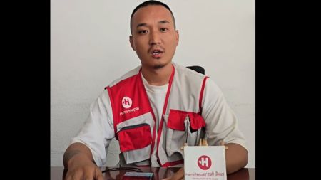 Volunteer in Military-Like Uniform Identified at Gen-Z Protest