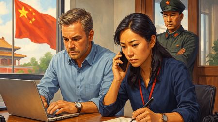 Behind the lens: How China forces foreign media to depend on CCP-controlled staff
