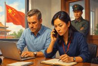Behind the lens: How China forces foreign media to depend on CCP-controlled staff