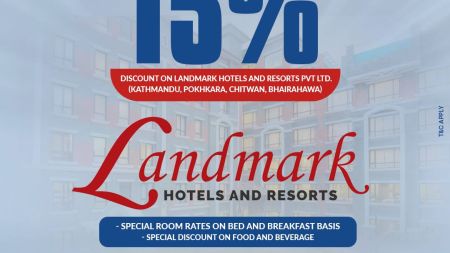 Global IME Bank Customers to Receive 15% Discount at Landmark Hotel and Resort