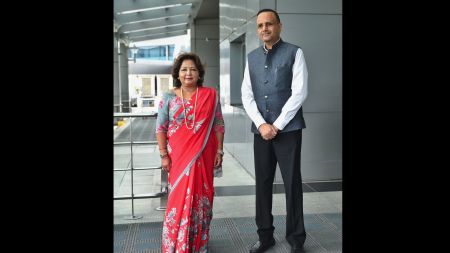 Nepal's Foreign Minister Arzu Rana Deuba Receives Warm Welcome in New Delhi