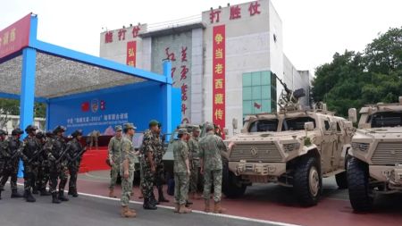 China-Nepal Unveil Cutting-Edge Tech in Joint Military Drill – Featuring Spy Drones and Robot Dogs!