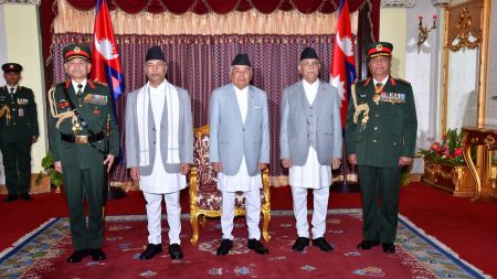 Indian Army Chief General Upendra Dwivedi Conferred Honorary Rank of General of Nepali Army