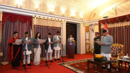 Five new ambassadors take oath of office