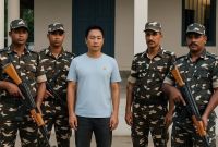 Caught Spying? Chinese Man Captured Taking Photos Near Indian Border