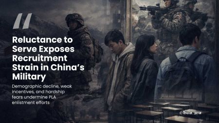 Youth show reluctance to join Chinese military despite legal obligation